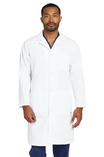 Wink Men 65/35 poly/cotton Consultation Long Length Lab Coat With Pockets